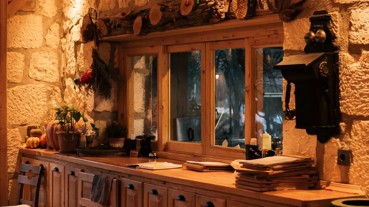 Idea 5: Carved Cabinet Door Details
